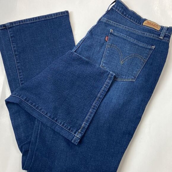 VTG,LEVI’S 515 BOOTCUT WOMEN JEANS SIZE 12 - Picture 3 of 16